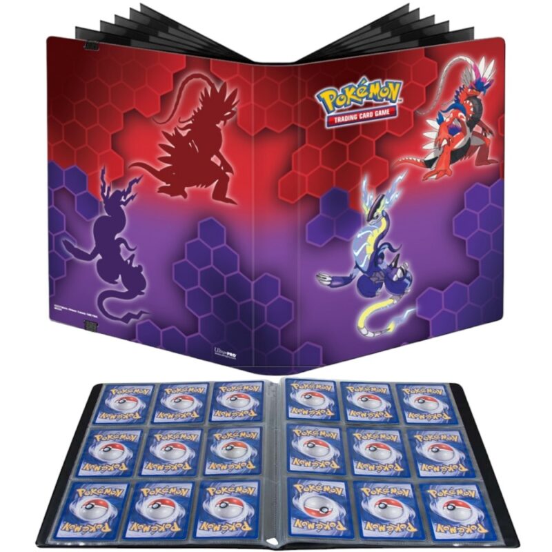 Portfolio / classeur Pokémon koraidon et Miraidon - 360 Cartes - A4